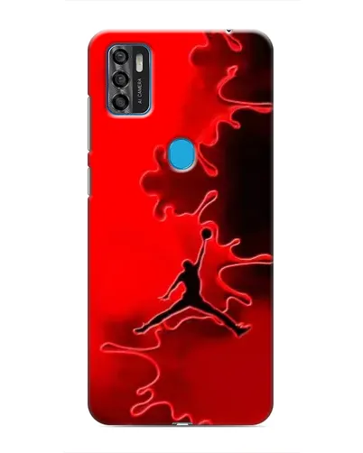 Чехол для ZTE Blade A7s 2020 с картинкой «Jordan Red Smoke»