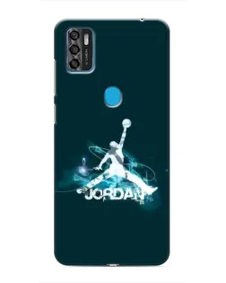 Чехол для ZTE Blade A7s 2020 с картинкой «Jordan Blue Fire»