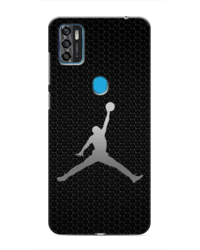 Чехол для ZTE Blade A7s 2020 с картинкой «Jordan Dark Carbon»
