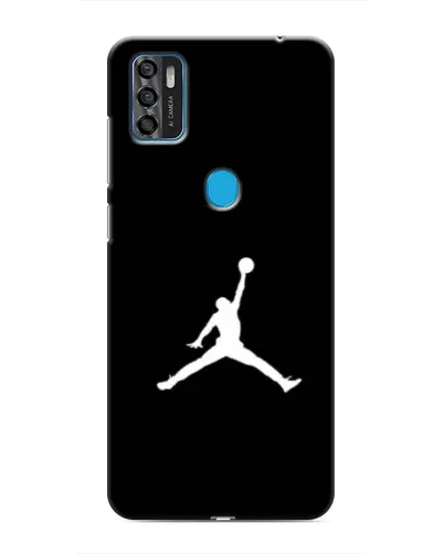 Чехол для ZTE Blade A7s 2020 с картинкой «Jordan Silhouette»