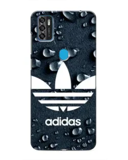 Чехол для ZTE Blade A7s 2020 с картинкой «Adidas Trefoil Blue»