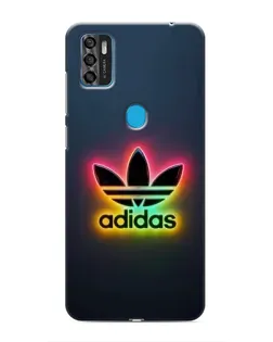 Чохол для ZTE Blade A7s 2020 з картинкою «Неоновий Adidas»