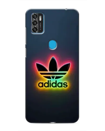 Чохол для ZTE Blade A7s 2020 з картинкою «Неоновий Adidas»