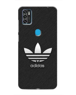Чохол для ZTE Blade A7s 2020 з картинкою «Adidas Карбонова текстура»