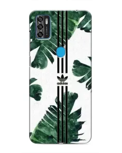 Чохол для ZTE Blade A7s 2020 з картинкою «Пальмове листя адідас»