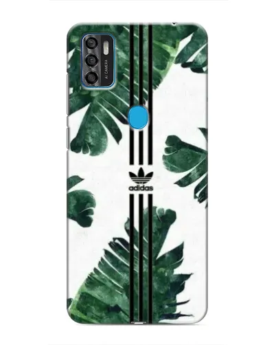 Чохол для ZTE Blade A7s 2020 з картинкою «Пальмове листя адідас»