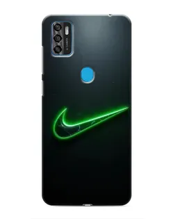 Чохол для ZTE Blade A7s 2020 з картинкою «Неоновий контур Nike»