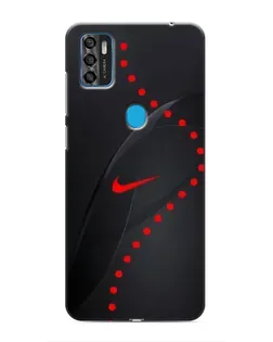 Чехол для ZTE Blade A7s 2020 с картинкой «Абстрактный дизайн Nike»