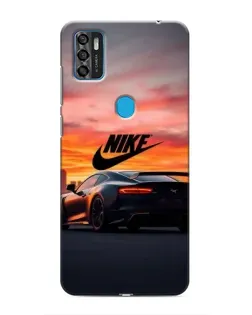 Чехол для ZTE Blade A7s 2020 с картинкой «Nike и суперкар»