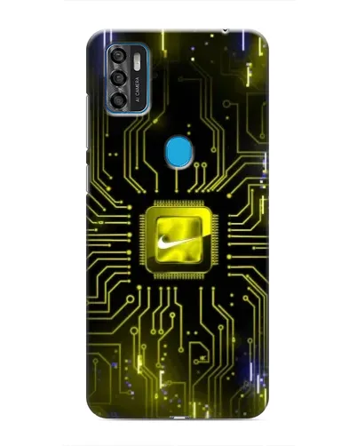 Чехол для ZTE Blade A7s 2020 с картинкой «Nike — золотая искра» Чехол для ZTE Blade A7s 2020 с картинкой «Nike — золотая искра»