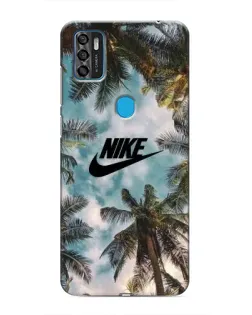 Чехол для ZTE Blade A7s 2020 с картинкой «Тропический принт Nike»