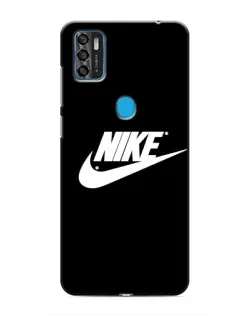 Чехол для ZTE Blade A7s 2020 с картинкой «Мазки краски Nike»