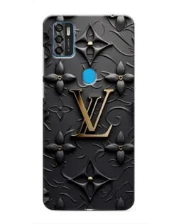 Чехол для ZTE Blade A7s 2020 с картинкой «Кожаная текстура LV»