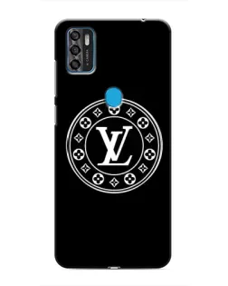 Чехол для ZTE Blade A7s 2020 с картинкой «LV — печать стиля»