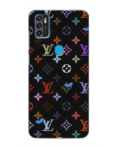 Чехол для ZTE Blade A7s 2020 с картинкой «Цветная монограмма LV» Чехол для ZTE Blade A7s 2020 с картинкой «Цветная монограмма LV»