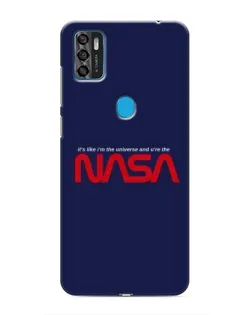 Чехол для ZTE Blade A7s 2020 с картинкой «NASA — глубокий космос»