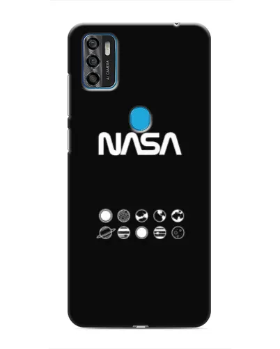 Чехол для ZTE Blade A7s 2020 с картинкой «NASA — технический принт» Чехол для ZTE Blade A7s 2020 с картинкой «NASA — технический принт»