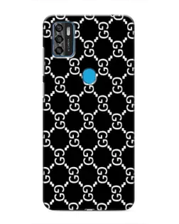 Чехол для ZTE Blade A7s 2020 с картинкой «Gucci — сетчатый паттерн»