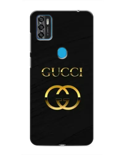Чехол для ZTE Blade A7s 2020 с картинкой «Золотой логотип Gucci» Чехол для ZTE Blade A7s 2020 с картинкой «Золотой логотип Gucci»