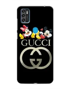 Чехол для ZTE Blade A7s 2020 с картинкой «Gucci — герои Disney»