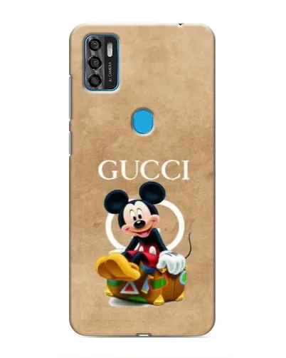 Чехол для ZTE Blade A7s 2020 с картинкой «Микки Маус Gucci — крафт» Чехол для ZTE Blade A7s 2020 с картинкой «Микки Маус Gucci — крафт»