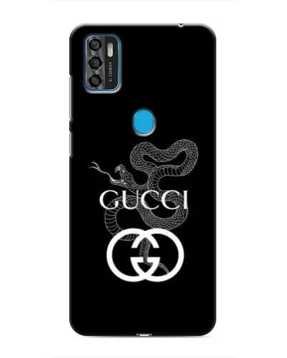 Чехол для ZTE Blade A7s 2020 с картинкой «Gucci — серебряная змея» Чехол для ZTE Blade A7s 2020 с картинкой «Gucci — серебряная змея»