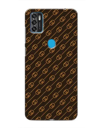 Чехол для ZTE Blade A7s 2020 с картинкой «Gucci — золотые диагонали» Чехол для ZTE Blade A7s 2020 с картинкой «Gucci — золотые диагонали»