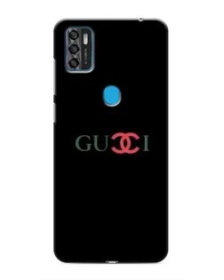 Чехол для ZTE Blade A7s 2020 с картинкой «Gucci — красный градиент»