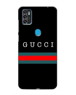Чехол для ZTE Blade A7s 2020 с картинкой «Gucci — красный пояс»
