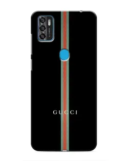 Чехол для ZTE Blade A7s 2020 с картинкой «Gucci — строгая линия»