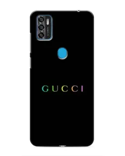 Чехол для ZTE Blade A7s 2020 с картинкой «Gucci — неоновый минимализм»