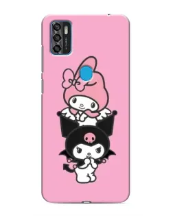 Чохол для ZTE Blade A7s 2020 з картинкою «My Melody та Kuromi»