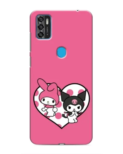Чохол для ZTE Blade A7s 2020 з картинкою «Kuromi та My Melody»