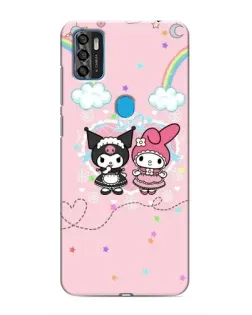 Чохол для ZTE Blade A7s 2020 з картинкою «My Melody та Kuromi»
