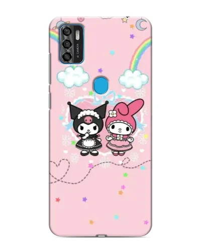 Чохол для ZTE Blade A7s 2020 з картинкою «My Melody та Kuromi»