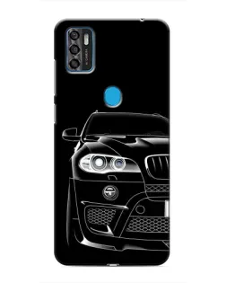 Чехол для ZTE Blade A7s 2020 с картинкой «Темный силуэт BMW»