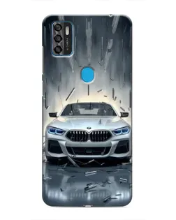 Чехол для ZTE Blade A7s 2020 с картинкой «BMW в свете фар»
