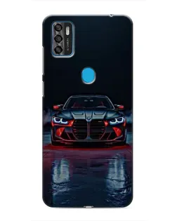 Чехол для ZTE Blade A7s 2020 с картинкой «BMW на мокрой дороге»