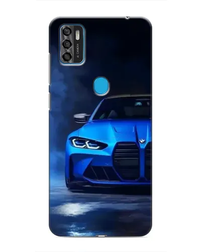 Чехол для ZTE Blade A7s 2020 с картинкой «Голубая BMW M4» Чехол для ZTE Blade A7s 2020 с картинкой «Голубая BMW M4»
