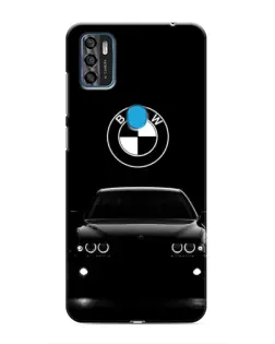 Чехол для ZTE Blade A7s 2020 с картинкой «BMW — взгляд из темноты»