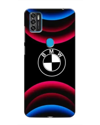 Чехол для ZTE Blade A7s 2020 с картинкой «Логотип BMW и неоновые дуги» Чехол для ZTE Blade A7s 2020 с картинкой «Логотип BMW и неоновые дуги»