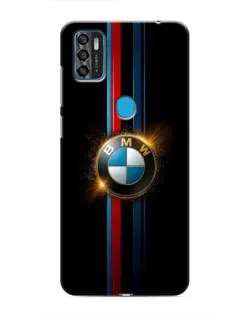Чехол для ZTE Blade A7s 2020 с картинкой «BMW M-Power неон»
