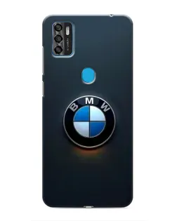 Чехол для ZTE Blade A7s 2020 с картинкой «Логотип BMW — минимализм»