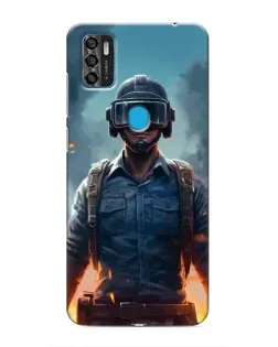 Чохол для ZTE Blade A7s 2020 з картинкою «PUBG — реалістичний герой»