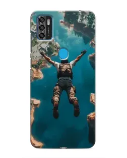 Чохол для ZTE Blade A7s 2020 з картинкою «PUBG — вільне падіння»