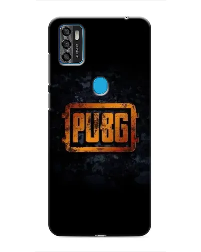 Чохол для ZTE Blade A7s 2020 з картинкою «PUBG — золотий логотип»