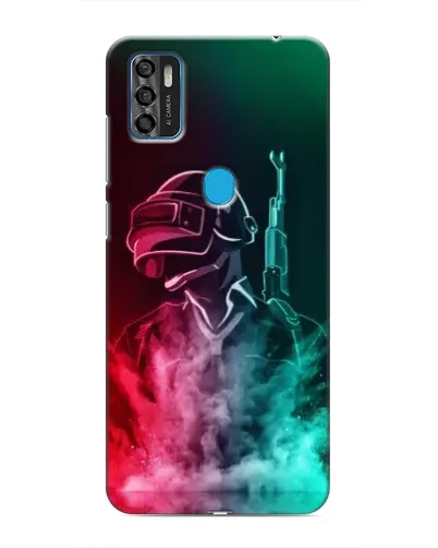 Чохол для ZTE Blade A7s 2020 з картинкою «PUBG — вогняний воїн»