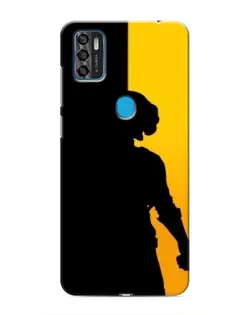 Чохол для ZTE Blade A7s 2020 з картинкою «Тінь воїна PUBG»