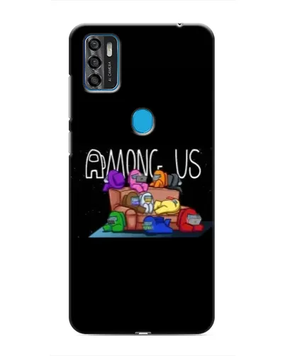 Чохол для ZTE Blade A7s 2020 з картинкою «Логотип Among Us»