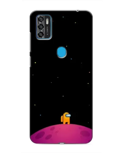 Чохол для ZTE Blade A7s 2020 з картинкою «Самотній герой на планеті»